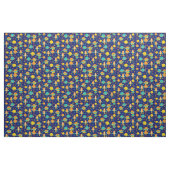 Vierzig - Stoff im Weltraum dunkel (Fat Quarter (45,7 x 55,9 cm))