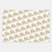 Vierzig- und Fabelhaftes Wrapping Paper Set Geschenkpapier Set (Vorderseite 3)