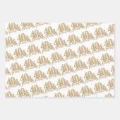 Vierzig- und Fabelhaftes Wrapping Paper Set Geschenkpapier Set (Vorderseite)