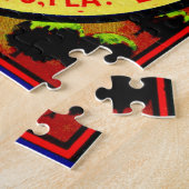 Vierzigerjahre Fruchtkistenaufkleber Puzzle (Seite)