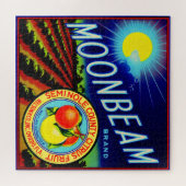 Vierzigerjahre Fruchtkistenaufkleber Puzzle (Horizontal)