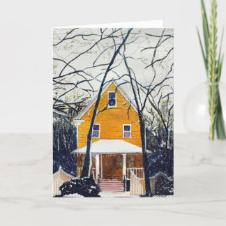 Vierzigerjahre Nashville-Weihnachten Feiertagskarte