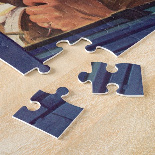 Vierzigerjahre WWII handgemenge in der Luft Puzzle (Seite)