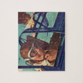 Vierzigerjahre WWII handgemenge in der Luft Puzzle (Vertikal)