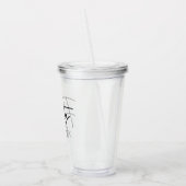 Vierziges AF I - Geburtstagsgeschenk Acryltrinkbecher (Links)