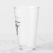 Vierziges AF I - Geburtstagsgeschenk Glas (Links)
