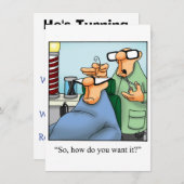 Vierzigste Einladung zur Geburtstagspartei (Vorne/Hinten)