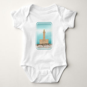 Vieste Lighthouse Italien Baby Strampler