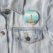 Vieste Lighthouse Italien Button (Beispiel)