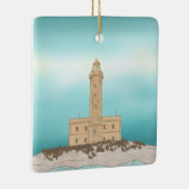 Vieste Lighthouse Italien Keramikornament (Rechts)