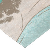 Vieste Lighthouse Italien Tischdecke (Schrägansicht)