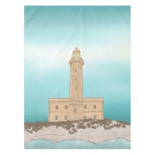 Vieste Lighthouse Italien Tischdecke