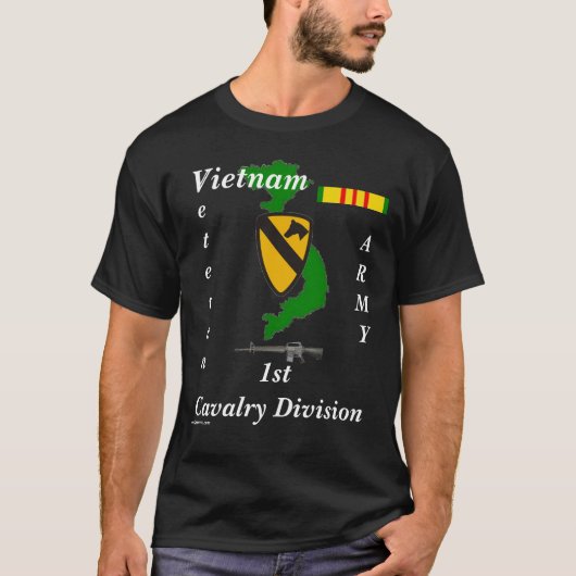 Viet-1st Cav Div. T-Shirt (Vorderseite)