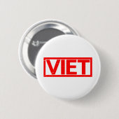 Viet Briefmarke Button (Vorne & Hinten)