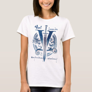 Viet Legends White Alt Logo T - Shirt