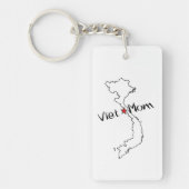 Viet*Mom! Feiern der Mutter der vietnamesischen Schlüsselanhänger (Vorderseite)