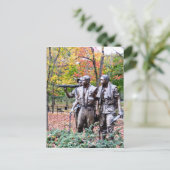 Viet Nam Memorial - Washington D.C. Postkarte (Stehend Vorderseite)