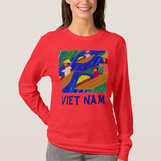 Viet Nam Travel T-Shirt (Vorderseite)