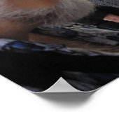 Viet Nam Veteran besucht die Mauer Poster (Ecke)