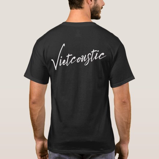 Vietcoustic T - Shirt - LOGO Back (Rückseite)