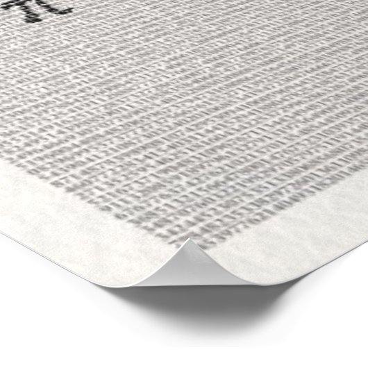 Viètes Pi Formel - Math Poster (Ecke)