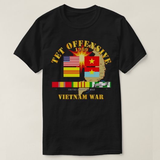 Vietnam 1969: Offensive T-Shirt (Design vorne)