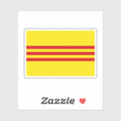 Vietnam (1975) aufkleber (Blatt)