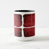 Vietnam 1975 Vintag - Tasse (Zentrum)
