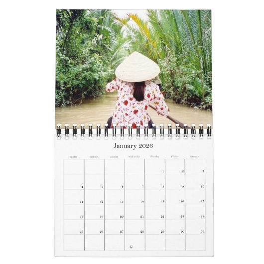 Vietnam 2026 kalender (Jan 2026)