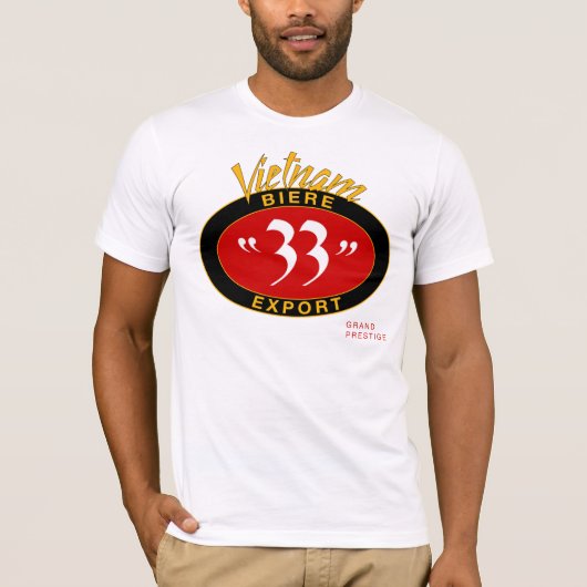 Vietnam - "33" Bier T-Shirt (Vorderseite)