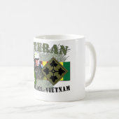 Vietnam-4th Inf Div. (kein CIB) Kaffeetasse (VorderseiteRechts)