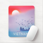 Vietnam Abend Sun Vacacation Poster Mousepad (Mit Mouse)