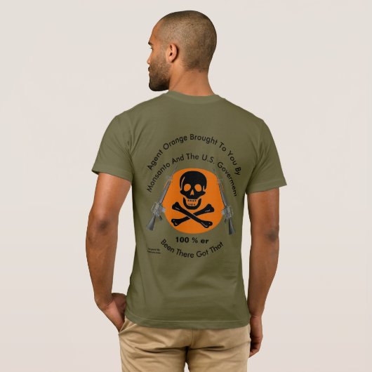 Vietnam-Agent-orange T - Shirt 1 (Schwarz voll)
