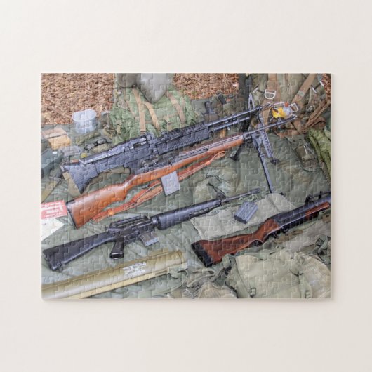 Vietnam-Ära-Infanterie übersetzen Puzzlespiel Puzzle (Horizontal)