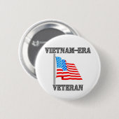 Vietnam-Ära Veteran Button (Vorne & Hinten)