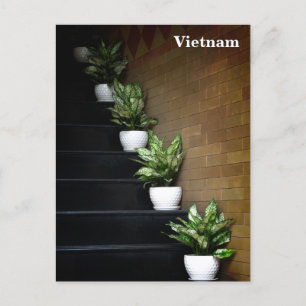 Vietnam Asia Street Fotografy Feiertagspostkarte