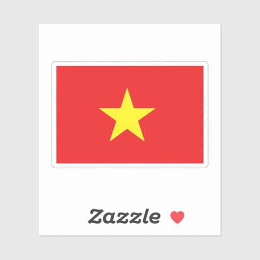 Vietnam Aufkleber (Blatt)