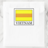 Vietnam-Aufkleber Rechteckiger Aufkleber (Tasche)