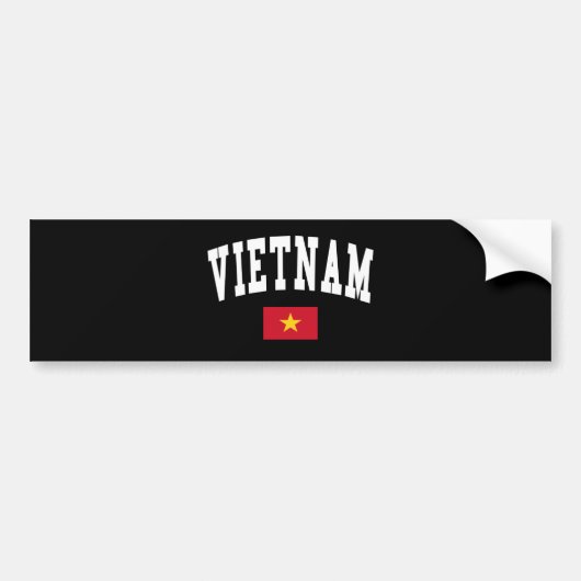 VIETNAM AUTOAUFKLEBER (Vorne)