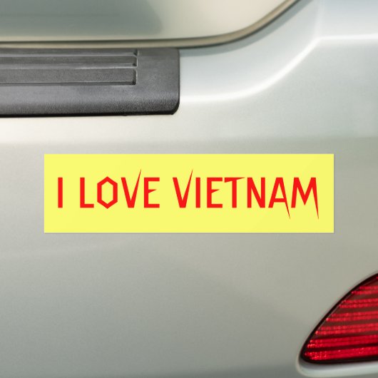 VIETNAM* Autoaufkleber (Auf Auto)