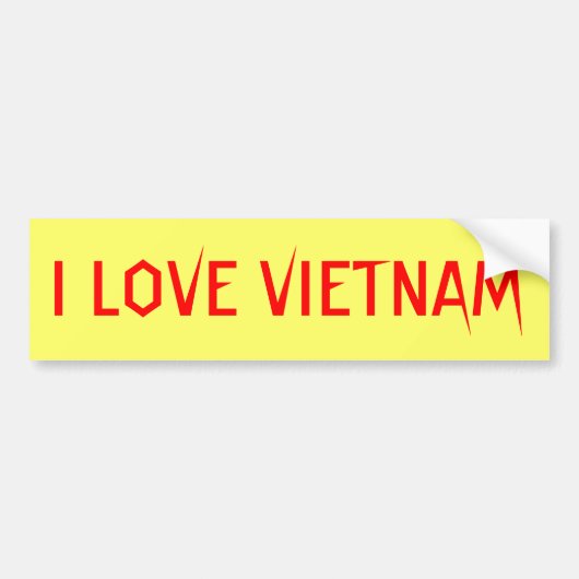 VIETNAM* Autoaufkleber (Vorne)