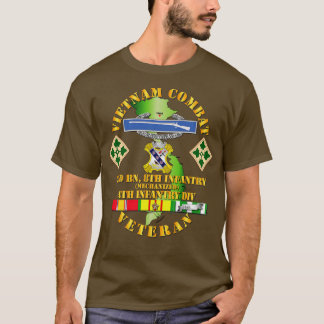 Vietnam Combat Infantry Veteran 2. Bn 8. T-Shirt