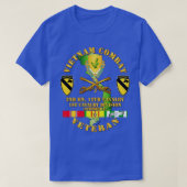 Vietnam Combat Kavallerie Veteran w 2. Bn 12. Cav T-Shirt (Design vorne)