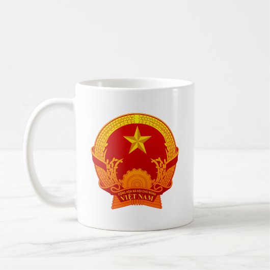 Vietnam crest2 kaffeetasse (Links)