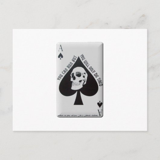 Vietnam Death Card Postkarte (Vorderseite)