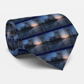 Vietnam-Denkmal-Dämmerung Krawatte (Gerollt)