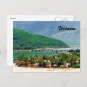 Vietnam-Dörfer Postkarte (Vorne/Hinten)