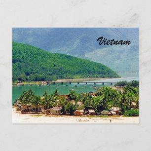 Vietnam-Dörfer Postkarte