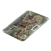 Vietnam Dragon Tempel, individualisierbares Datum Magnet (Linke Seite)