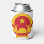 Vietnam-Emblem Dosenkühler (Kanne Rückseite)